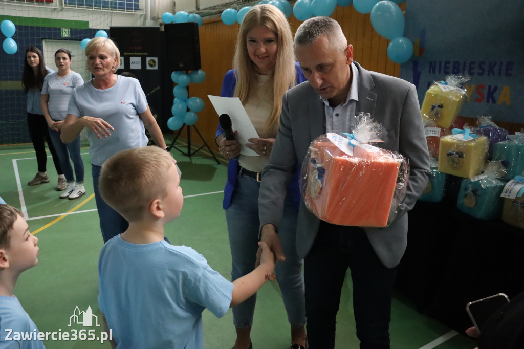 Fotorelacja II: Niebieskie Igrzyska zorganizowane przez SP4 w Zawierciu