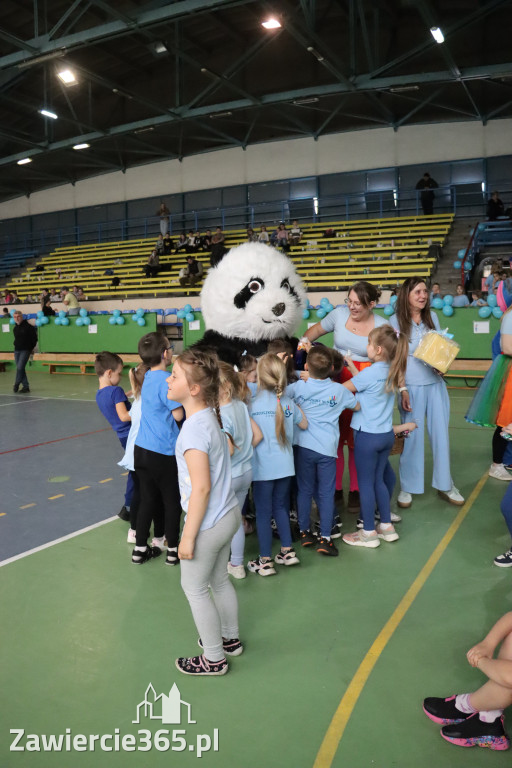 Fotorelacja II: Niebieskie Igrzyska zorganizowane przez SP4 w Zawierciu