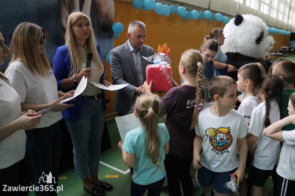 Fotorelacja II: Niebieskie Igrzyska zorganizowane przez SP4 w Zawierciu