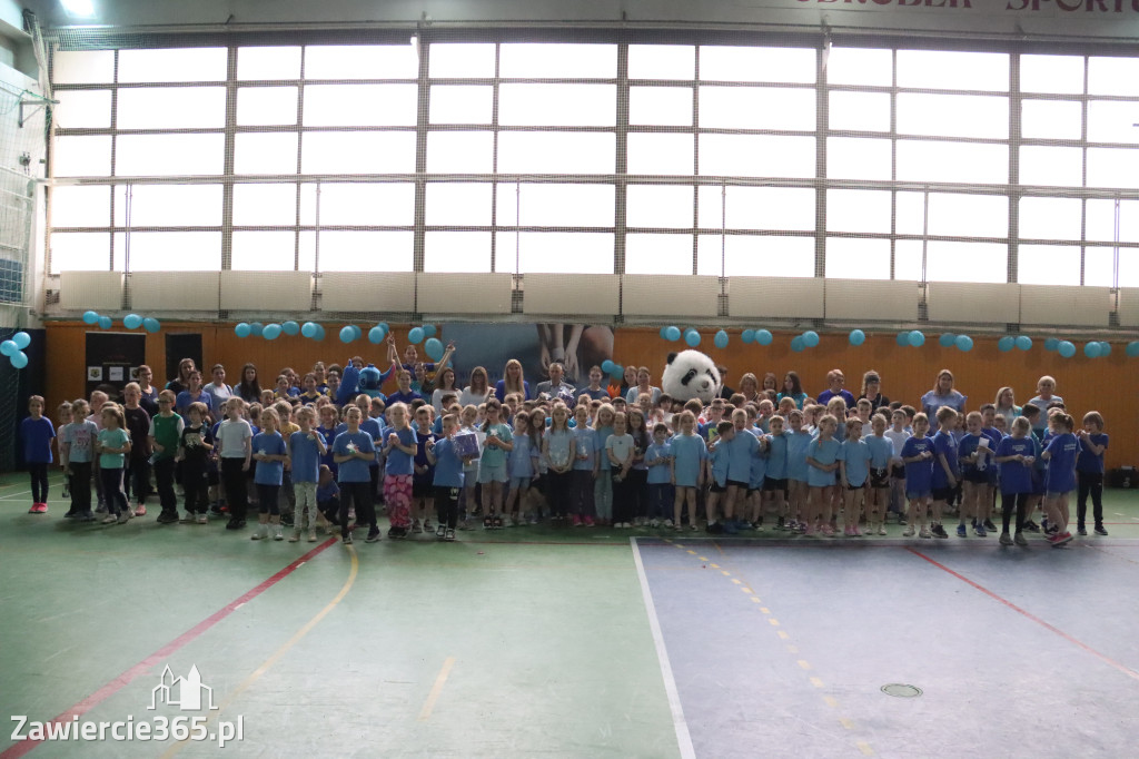 Fotorelacja II: Niebieskie Igrzyska zorganizowane przez SP4 w Zawierciu