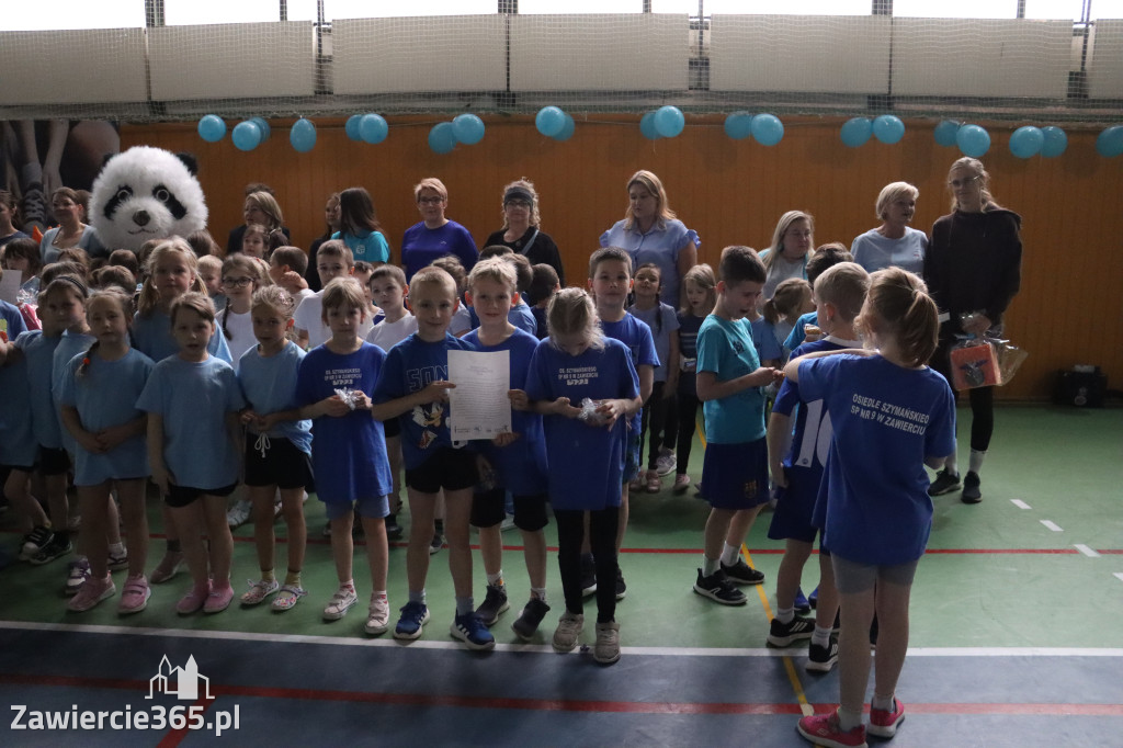 Fotorelacja II: Niebieskie Igrzyska zorganizowane przez SP4 w Zawierciu