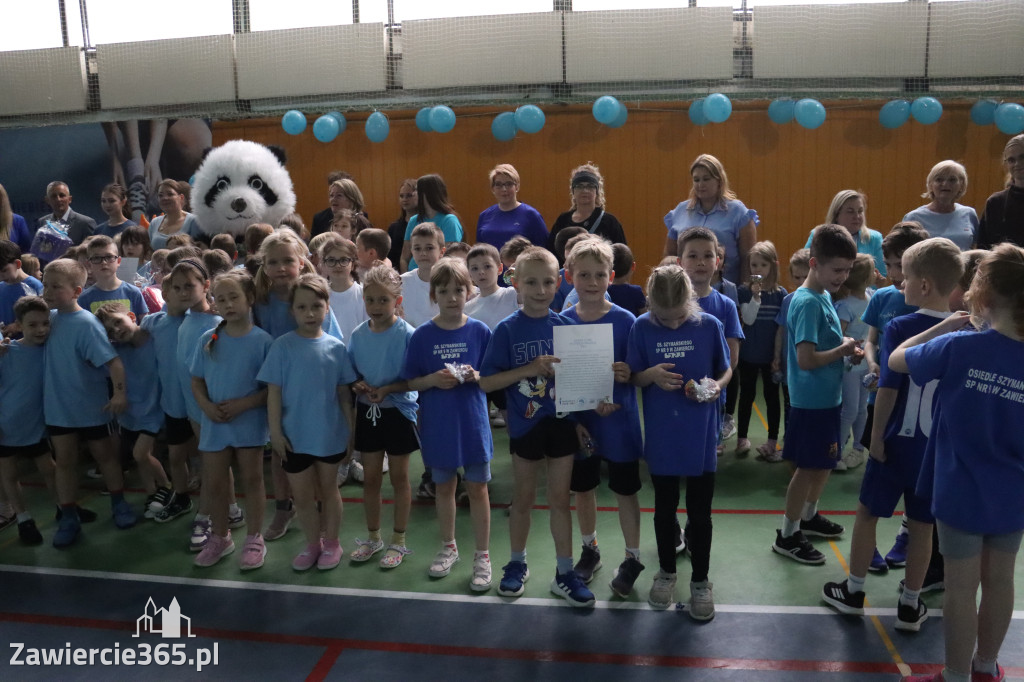 Fotorelacja II: Niebieskie Igrzyska zorganizowane przez SP4 w Zawierciu