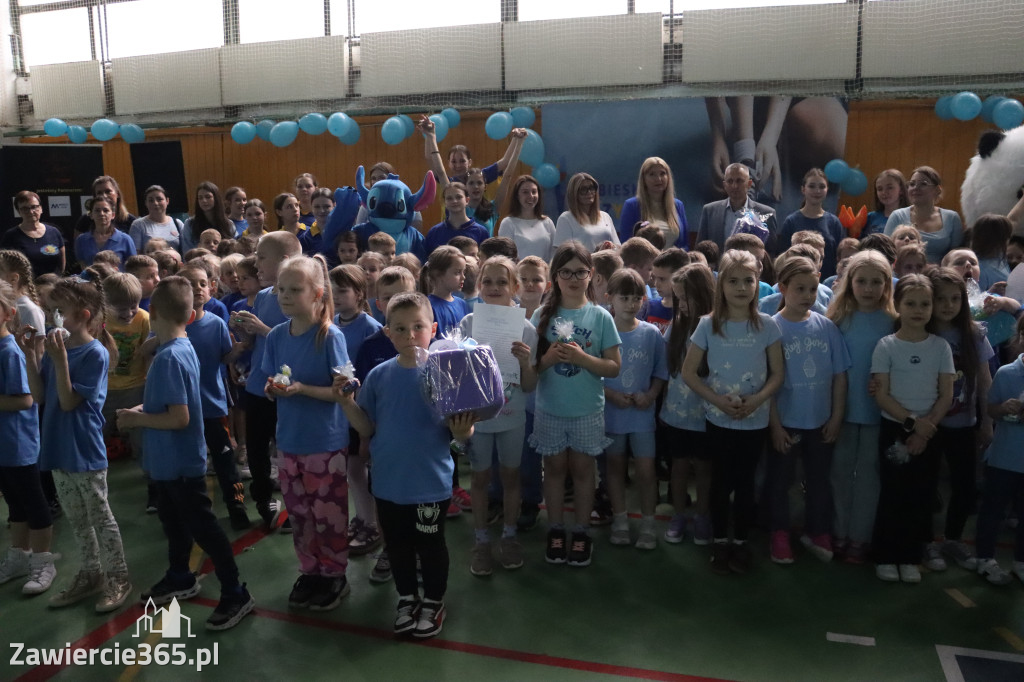 Fotorelacja II: Niebieskie Igrzyska zorganizowane przez SP4 w Zawierciu