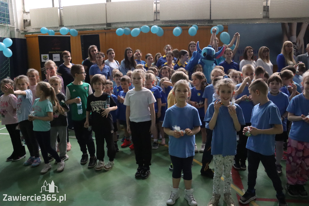 Fotorelacja II: Niebieskie Igrzyska zorganizowane przez SP4 w Zawierciu