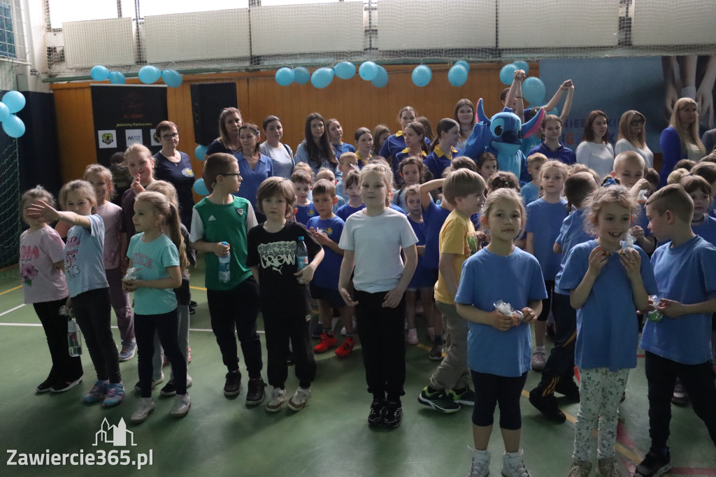 Fotorelacja II: Niebieskie Igrzyska zorganizowane przez SP4 w Zawierciu