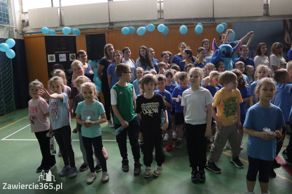 Fotorelacja II: Niebieskie Igrzyska zorganizowane przez SP4 w Zawierciu