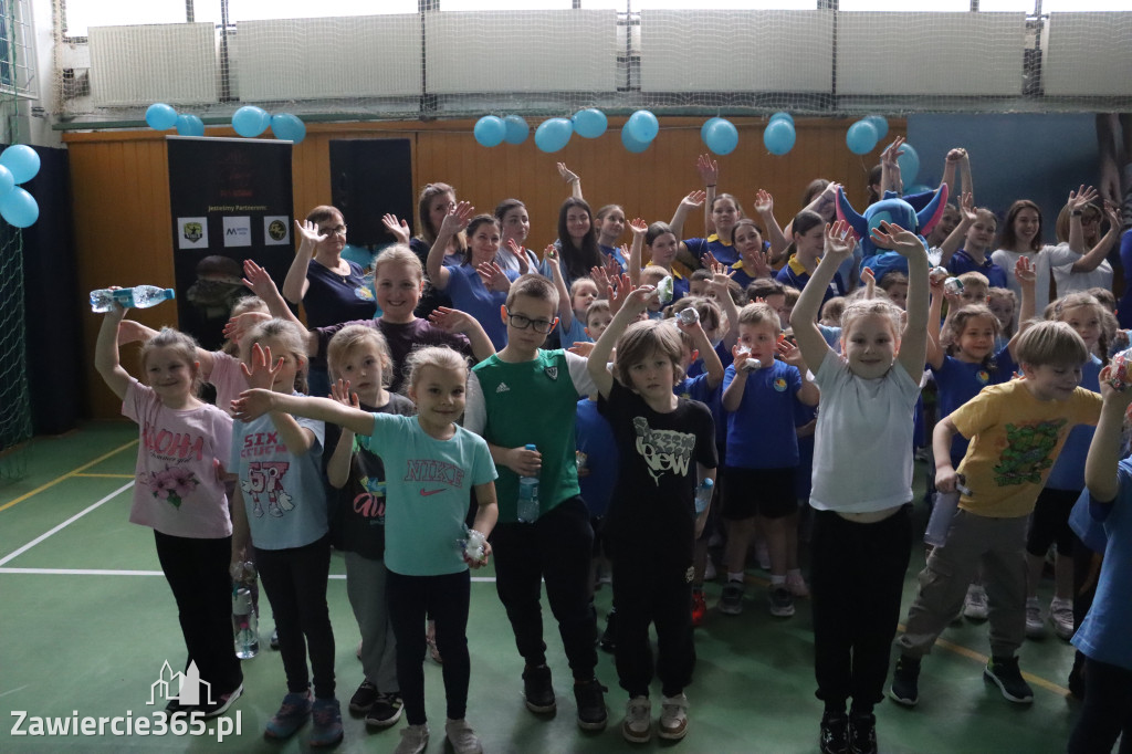 Fotorelacja II: Niebieskie Igrzyska zorganizowane przez SP4 w Zawierciu