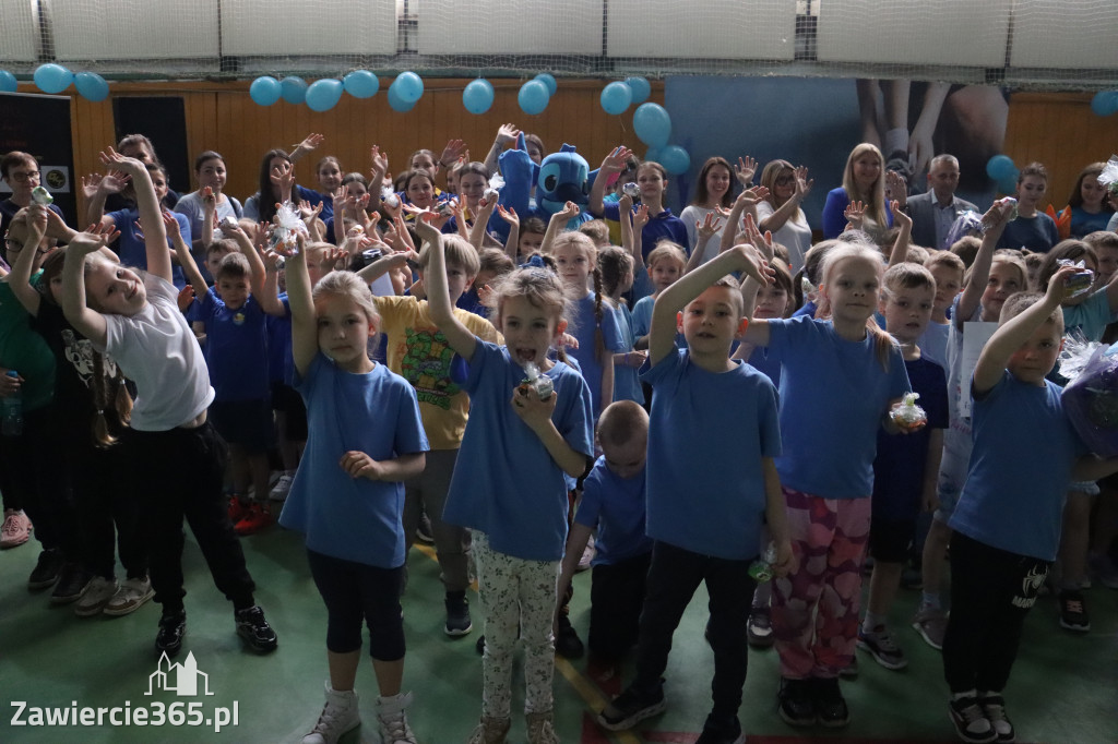 Fotorelacja II: Niebieskie Igrzyska zorganizowane przez SP4 w Zawierciu