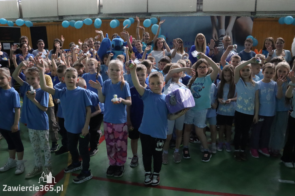 Fotorelacja II: Niebieskie Igrzyska zorganizowane przez SP4 w Zawierciu