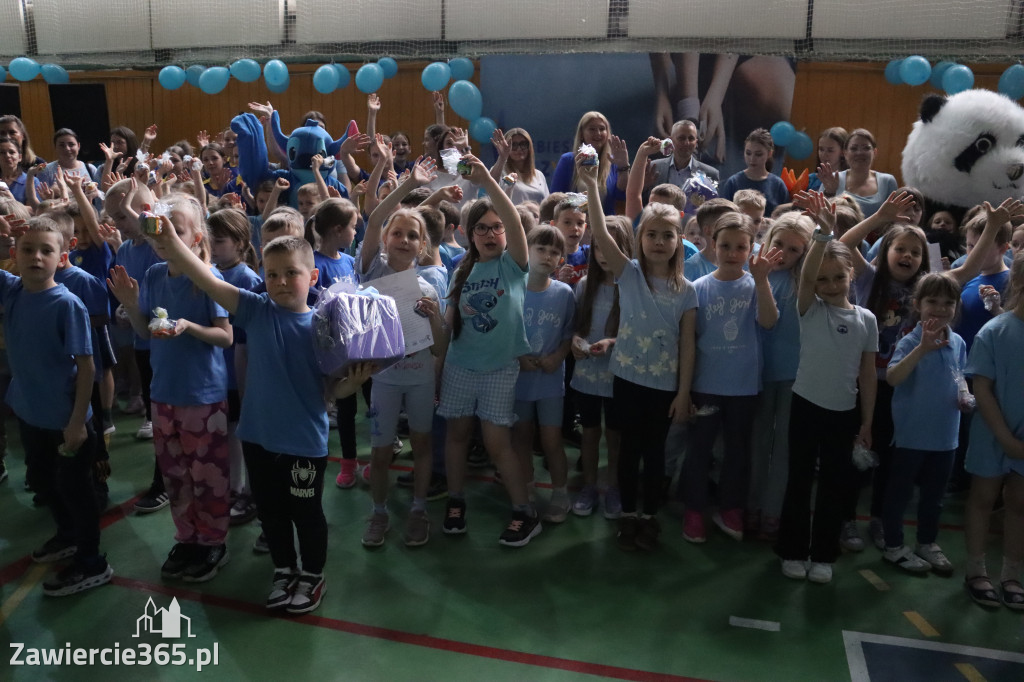 Fotorelacja II: Niebieskie Igrzyska zorganizowane przez SP4 w Zawierciu