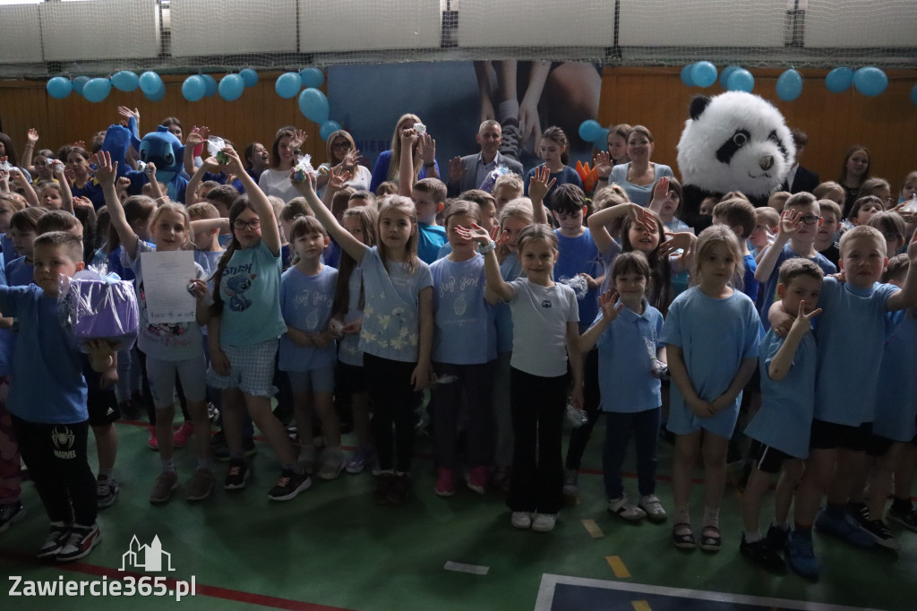 Fotorelacja II: Niebieskie Igrzyska zorganizowane przez SP4 w Zawierciu