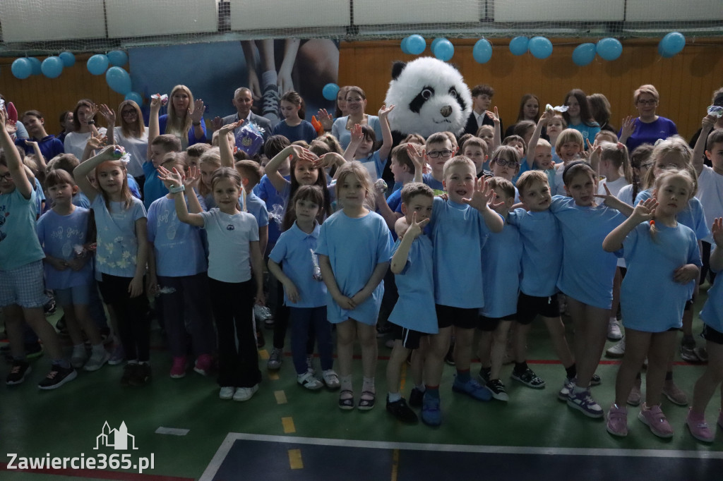 Fotorelacja II: Niebieskie Igrzyska zorganizowane przez SP4 w Zawierciu