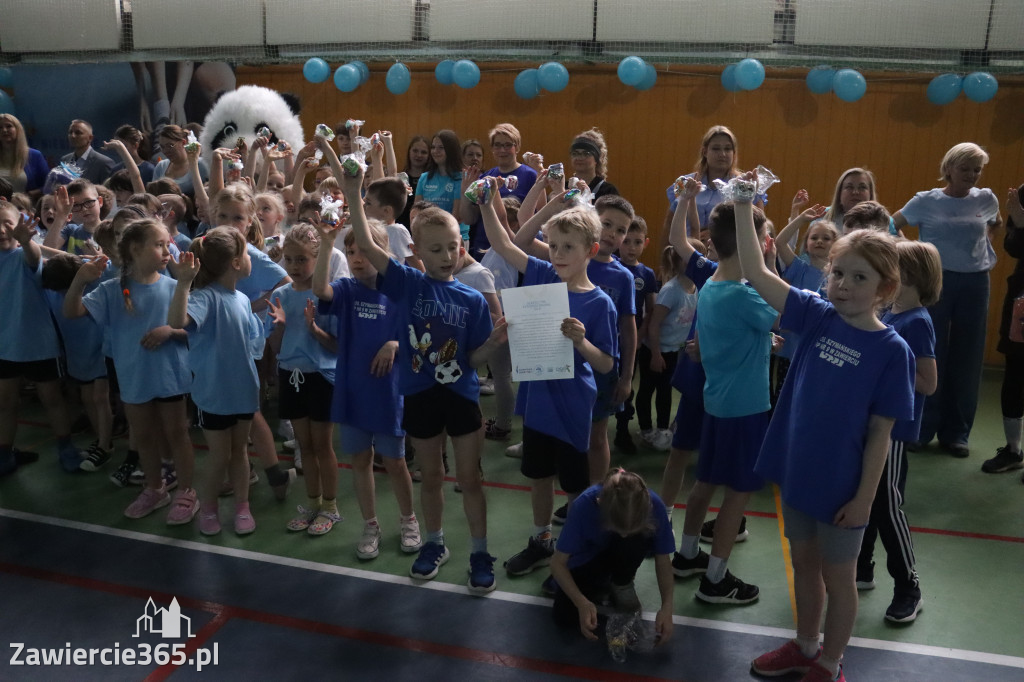 Fotorelacja II: Niebieskie Igrzyska zorganizowane przez SP4 w Zawierciu