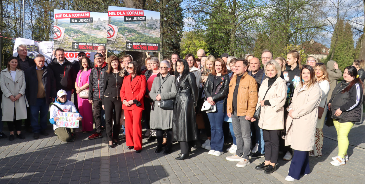Fotorelacja: MISJA INTERWENCJA TVP3 Katowice w Zawierciu - NIE DLA KOPALNI