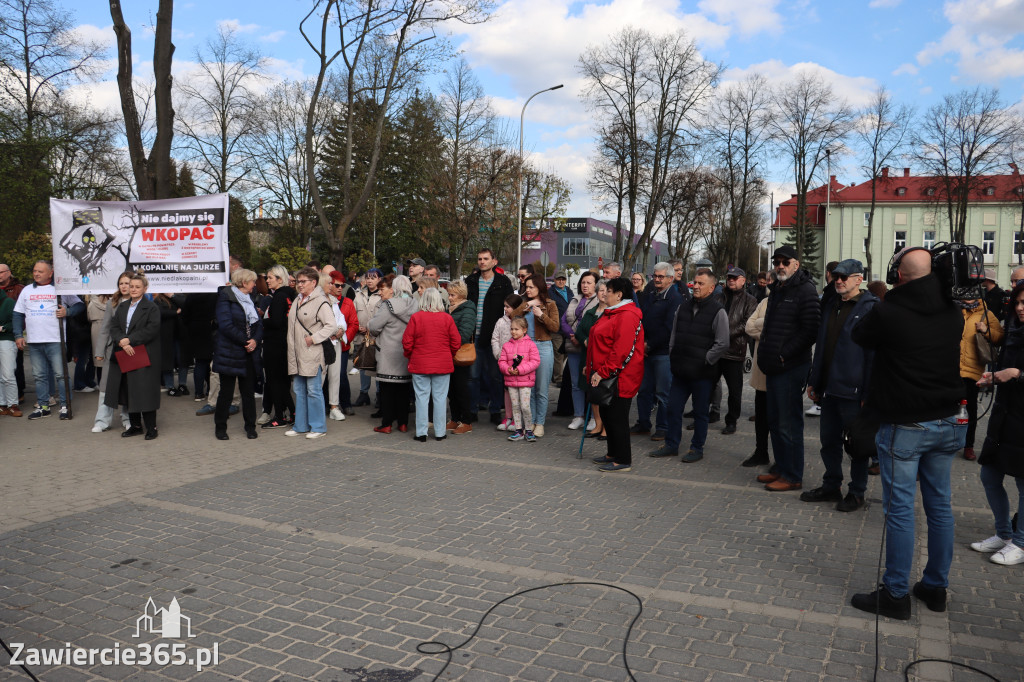 Fotorelacja: MISJA INTERWENCJA TVP3 Katowice w Zawierciu - NIE DLA KOPALNI