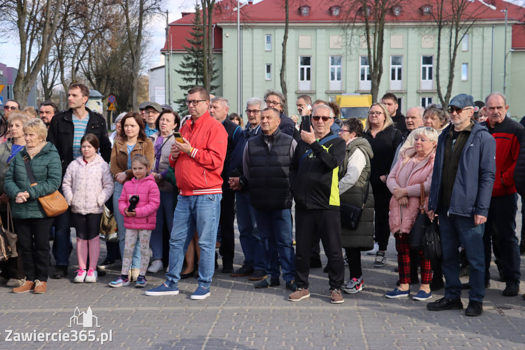 Fotorelacja: MISJA INTERWENCJA TVP3 Katowice w Zawierciu - NIE DLA KOPALNI