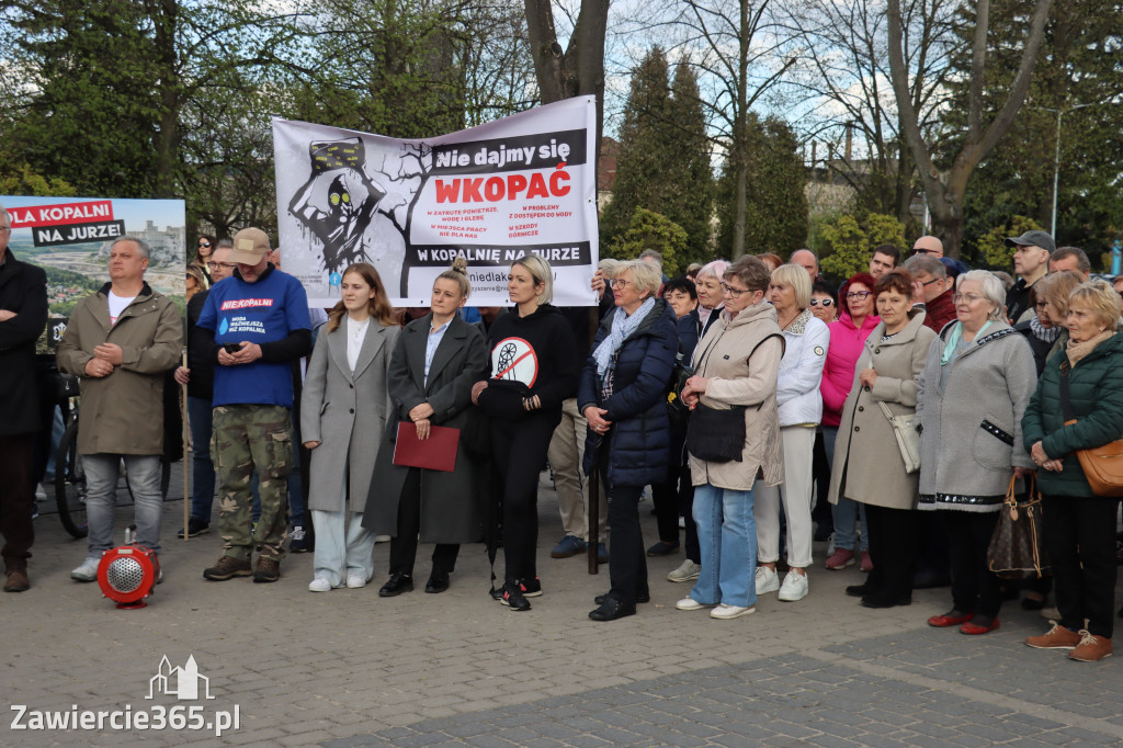 Fotorelacja: MISJA INTERWENCJA TVP3 Katowice w Zawierciu - NIE DLA KOPALNI