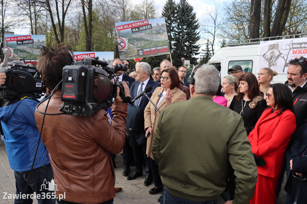 Fotorelacja: MISJA INTERWENCJA TVP3 Katowice w Zawierciu - NIE DLA KOPALNI