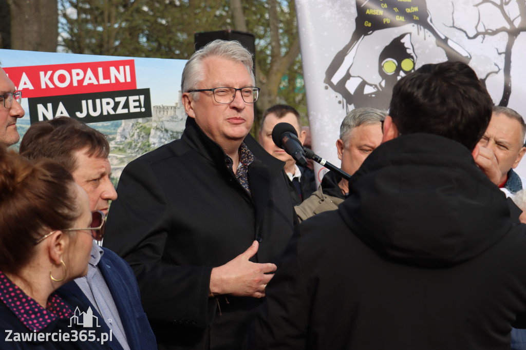 Fotorelacja: MISJA INTERWENCJA TVP3 Katowice w Zawierciu - NIE DLA KOPALNI