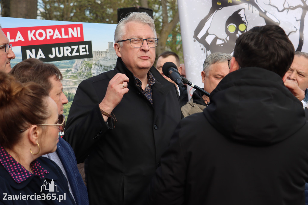 Fotorelacja: MISJA INTERWENCJA TVP3 Katowice w Zawierciu - NIE DLA KOPALNI