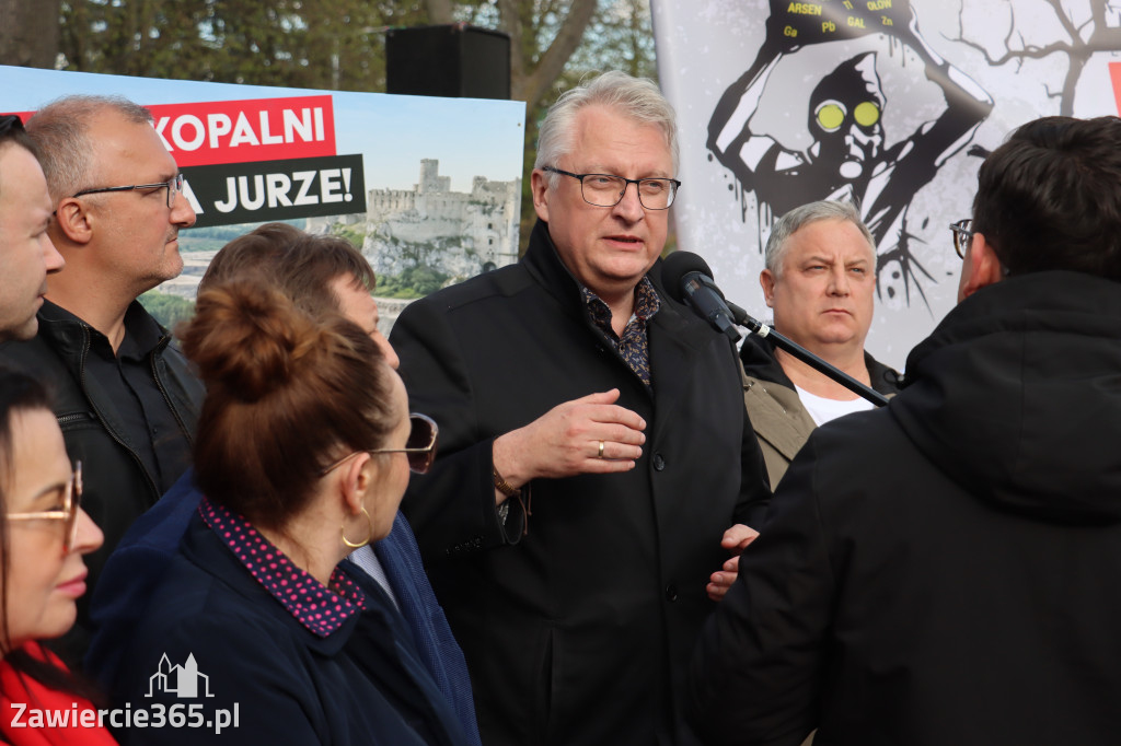 Fotorelacja: MISJA INTERWENCJA TVP3 Katowice w Zawierciu - NIE DLA KOPALNI