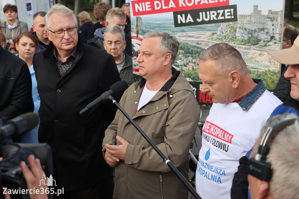 Fotorelacja: MISJA INTERWENCJA TVP3 Katowice w Zawierciu - NIE DLA KOPALNI