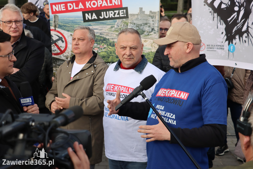 Fotorelacja: MISJA INTERWENCJA TVP3 Katowice w Zawierciu - NIE DLA KOPALNI