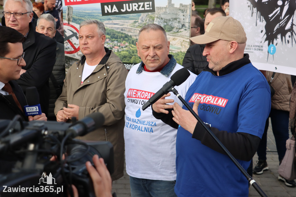 Fotorelacja: MISJA INTERWENCJA TVP3 Katowice w Zawierciu - NIE DLA KOPALNI