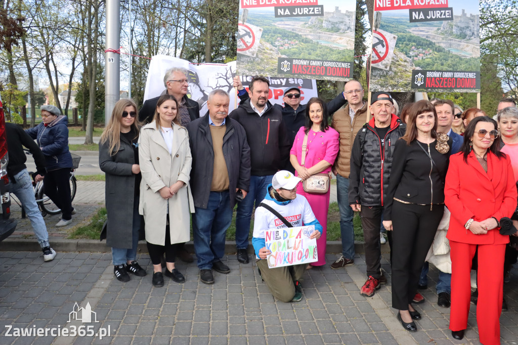 Fotorelacja: MISJA INTERWENCJA TVP3 Katowice w Zawierciu - NIE DLA KOPALNI