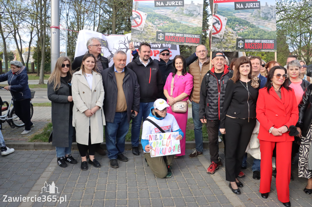 Fotorelacja: MISJA INTERWENCJA TVP3 Katowice w Zawierciu - NIE DLA KOPALNI