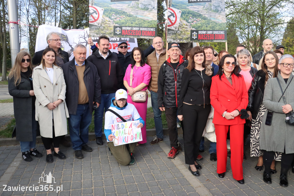 Fotorelacja: MISJA INTERWENCJA TVP3 Katowice w Zawierciu - NIE DLA KOPALNI