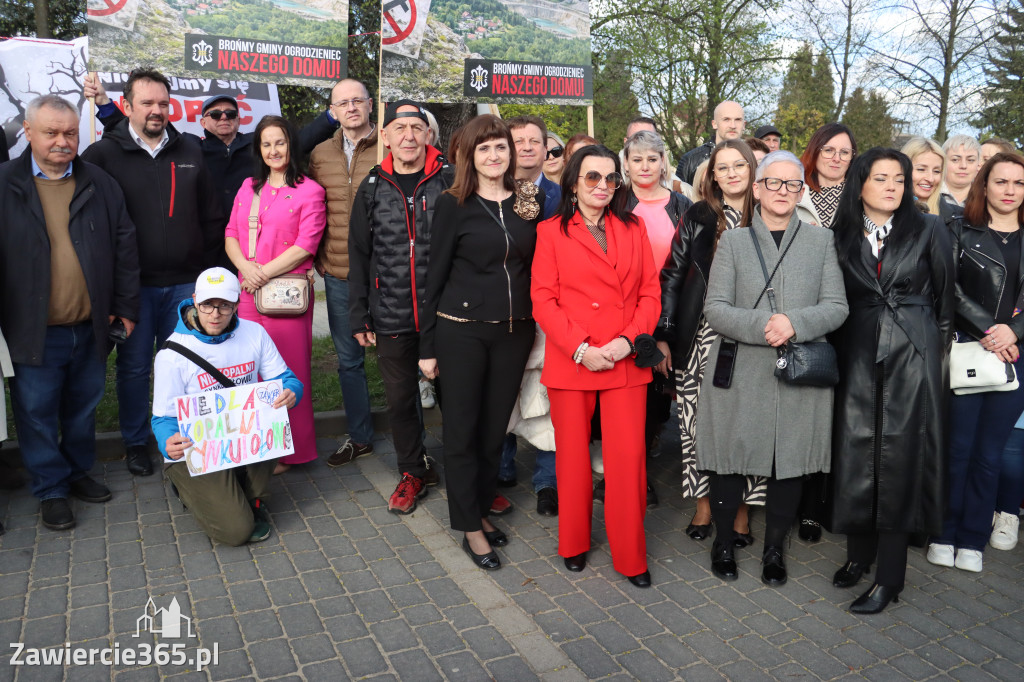 Fotorelacja: MISJA INTERWENCJA TVP3 Katowice w Zawierciu - NIE DLA KOPALNI