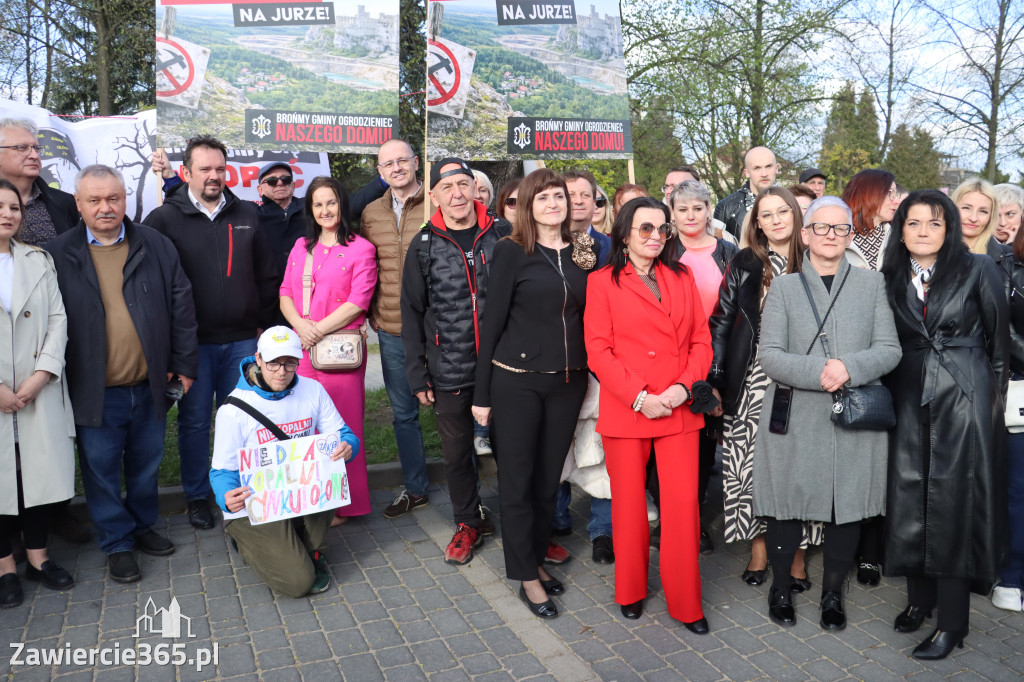 Fotorelacja: MISJA INTERWENCJA TVP3 Katowice w Zawierciu - NIE DLA KOPALNI