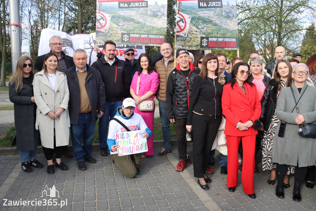 Fotorelacja: MISJA INTERWENCJA TVP3 Katowice w Zawierciu - NIE DLA KOPALNI
