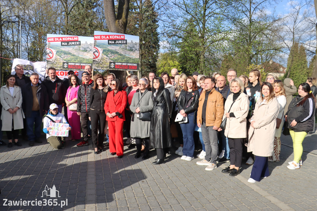 Fotorelacja: MISJA INTERWENCJA TVP3 Katowice w Zawierciu - NIE DLA KOPALNI