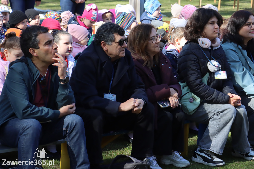 Fotorelacja: Powitanie partnerów projektu Erasmus+ w przedszkolu nr 1 w Zawierciu