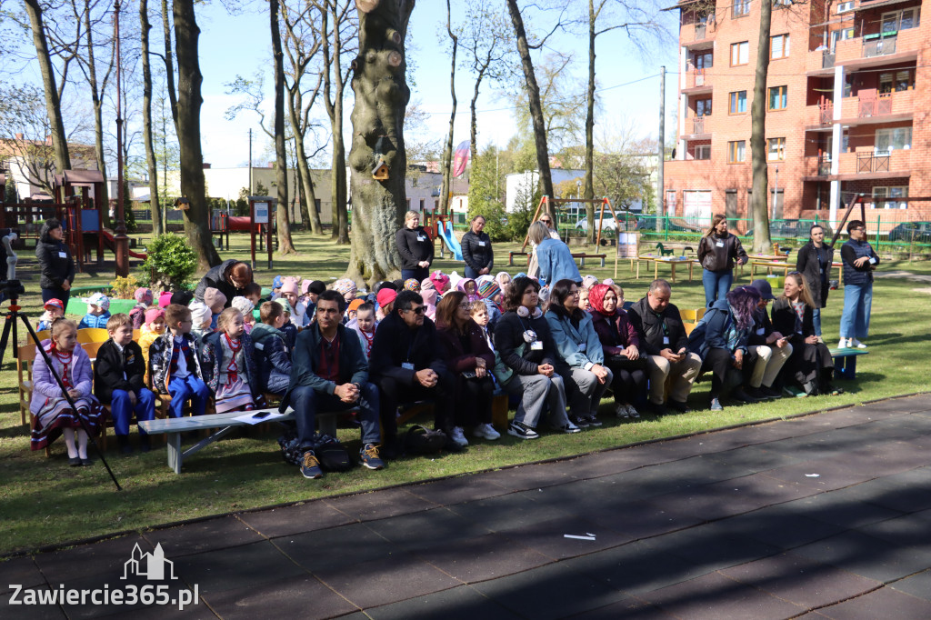 Fotorelacja: Powitanie partnerów projektu Erasmus+ w przedszkolu nr 1 w Zawierciu