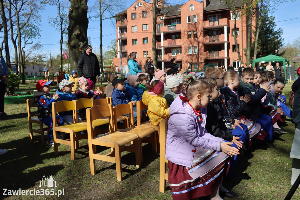 Fotorelacja: Powitanie partnerów projektu Erasmus+ w przedszkolu nr 1 w Zawierciu