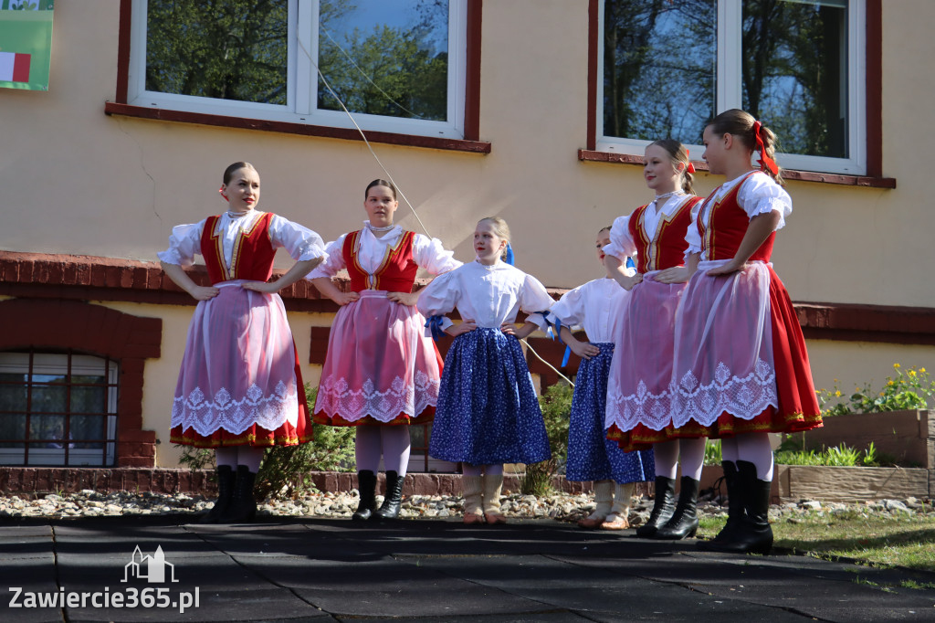 Fotorelacja: Powitanie partnerów projektu Erasmus+ w przedszkolu nr 1 w Zawierciu
