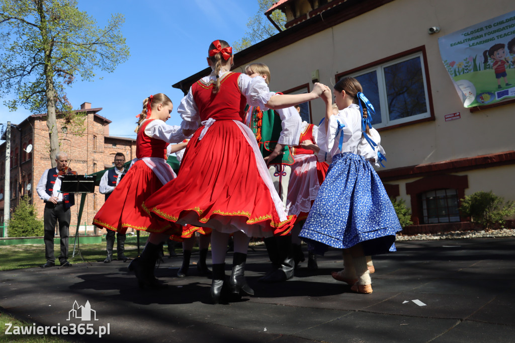 Fotorelacja: Powitanie partnerów projektu Erasmus+ w przedszkolu nr 1 w Zawierciu