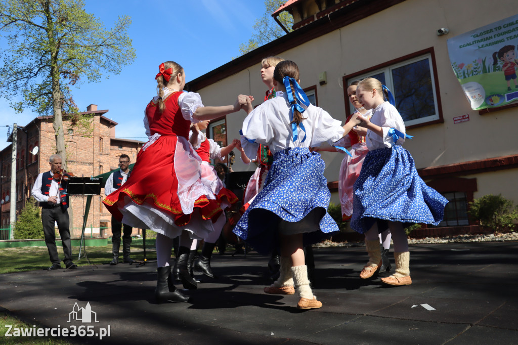 Fotorelacja: Powitanie partnerów projektu Erasmus+ w przedszkolu nr 1 w Zawierciu