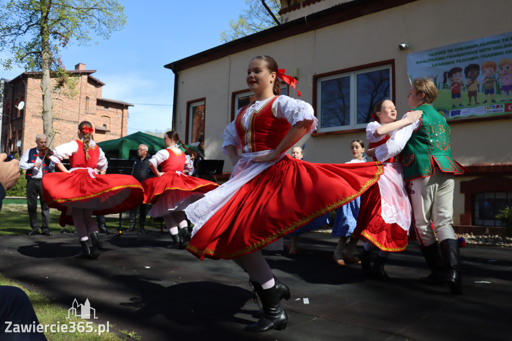 Fotorelacja: Powitanie partnerów projektu Erasmus+ w przedszkolu nr 1 w Zawierciu