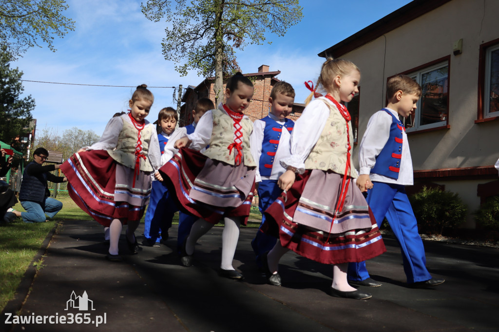 Fotorelacja: Powitanie partnerów projektu Erasmus+ w przedszkolu nr 1 w Zawierciu