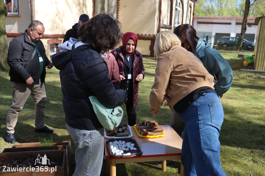 Fotorelacja: Powitanie partnerów projektu Erasmus+ w przedszkolu nr 1 w Zawierciu