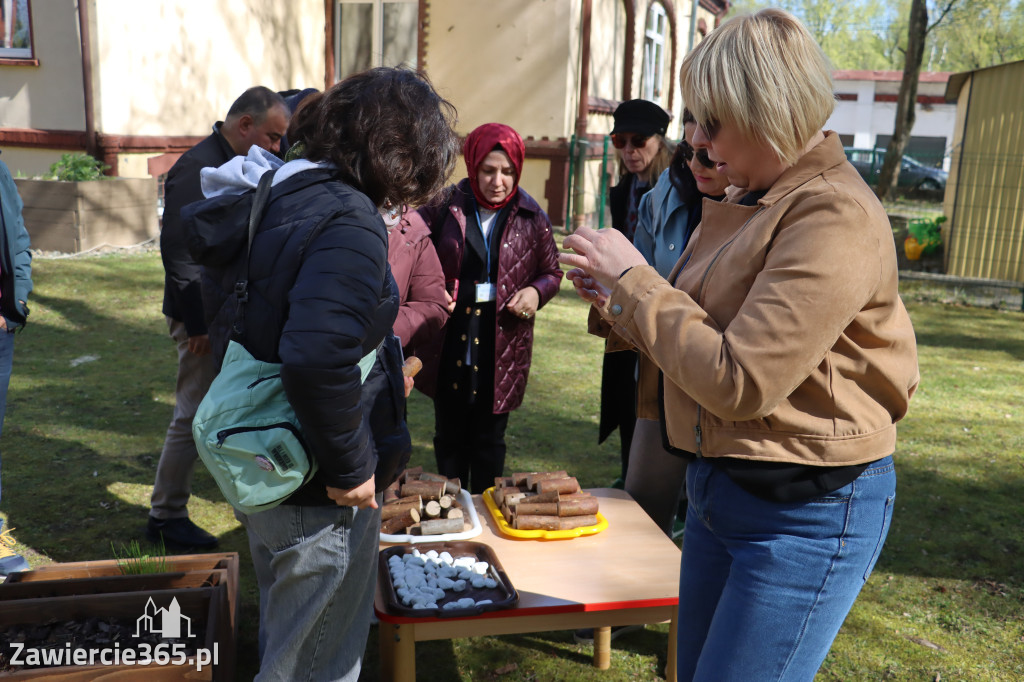 Fotorelacja: Powitanie partnerów projektu Erasmus+ w przedszkolu nr 1 w Zawierciu