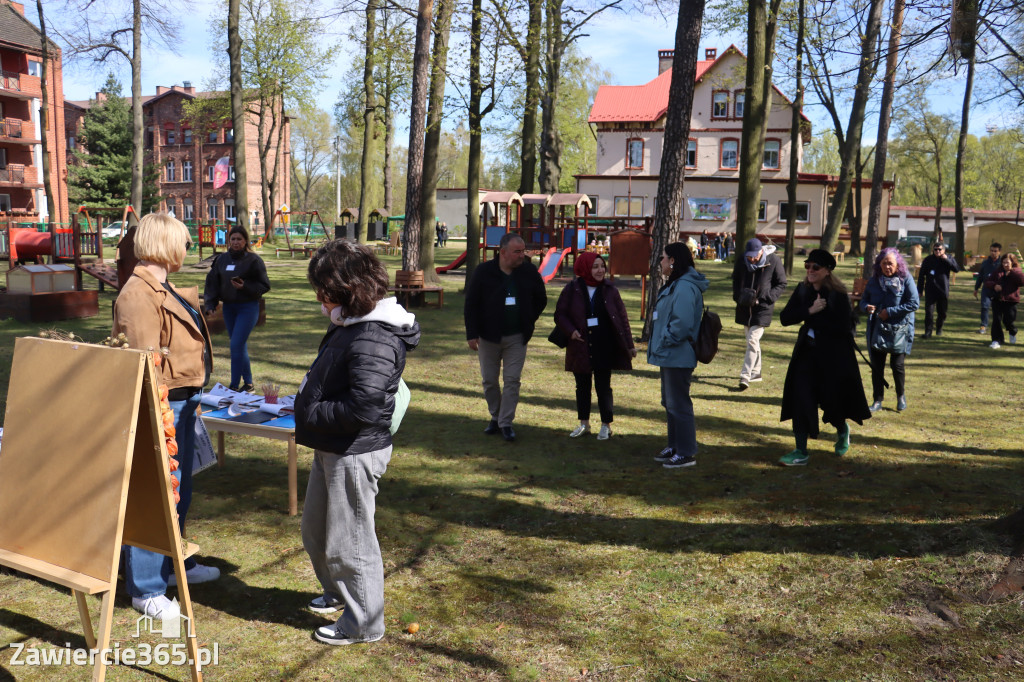 Fotorelacja: Powitanie partnerów projektu Erasmus+ w przedszkolu nr 1 w Zawierciu