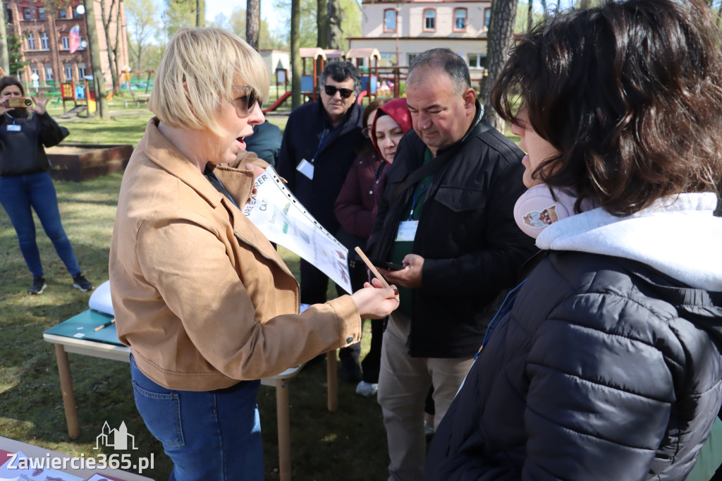 Fotorelacja: Powitanie partnerów projektu Erasmus+ w przedszkolu nr 1 w Zawierciu