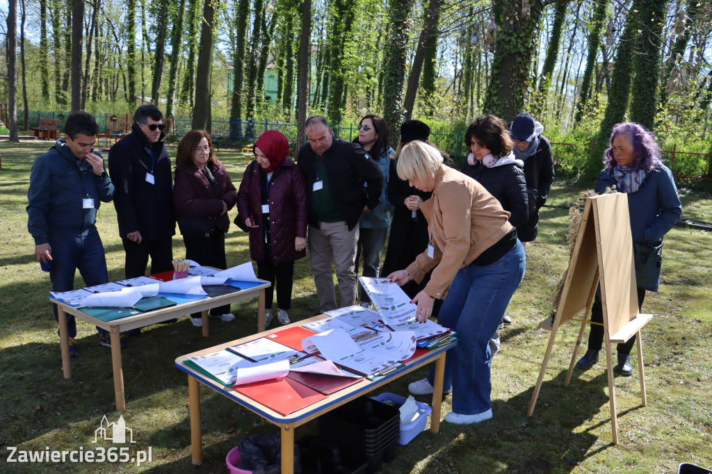 Fotorelacja: Powitanie partnerów projektu Erasmus+ w przedszkolu nr 1 w Zawierciu