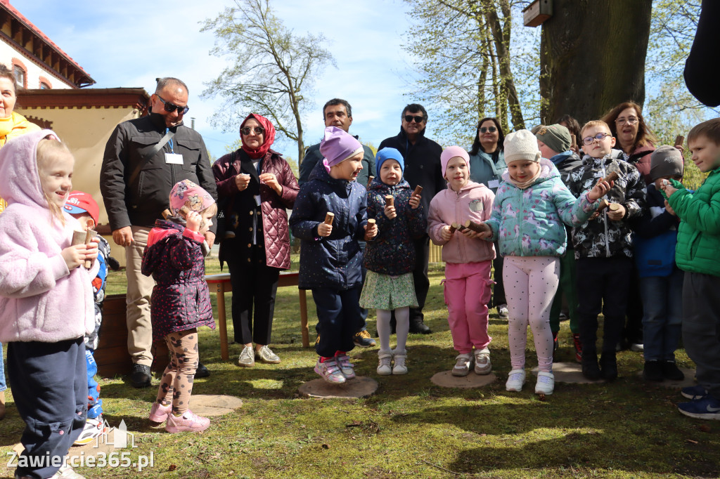 Fotorelacja: Powitanie partnerów projektu Erasmus+ w przedszkolu nr 1 w Zawierciu