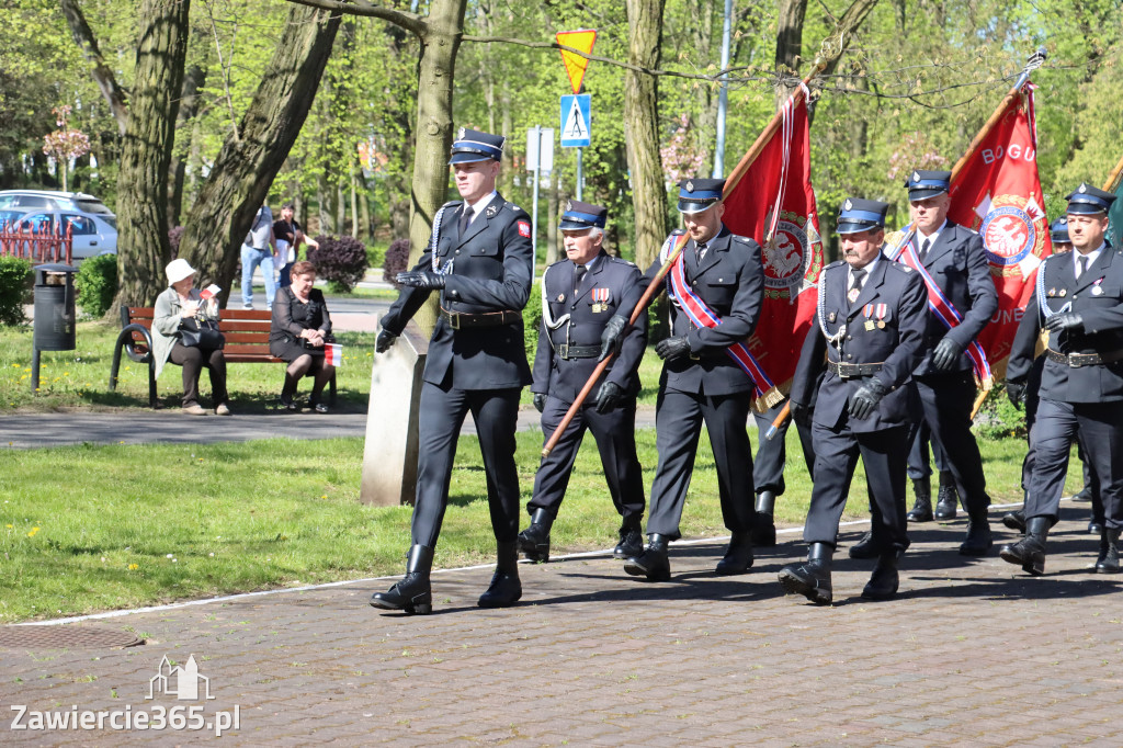 Fotorelacja Zawiercie: 235. rocznica uchwalenia Konstytucji 3 Maja